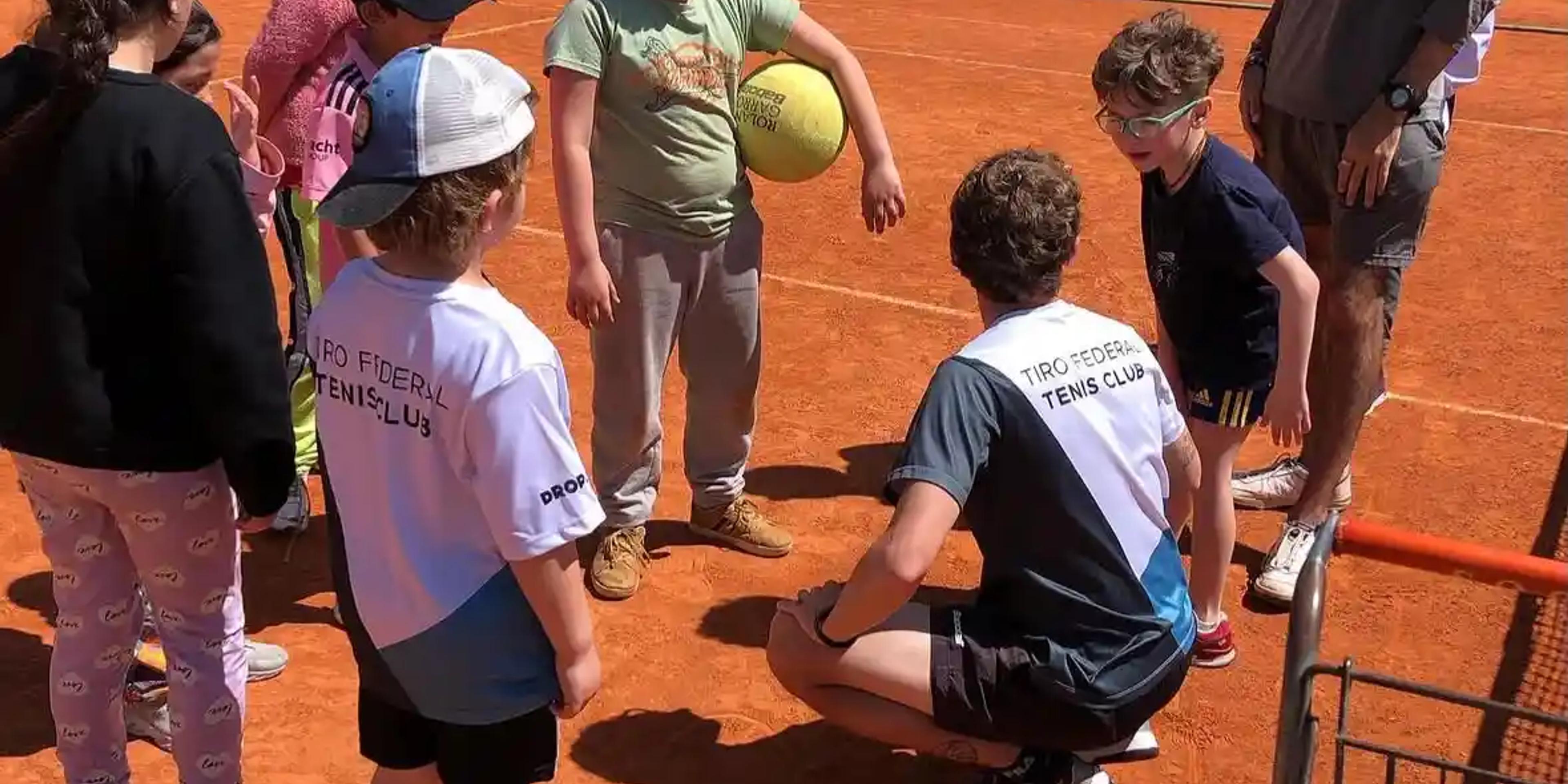 Competencia de tenis.