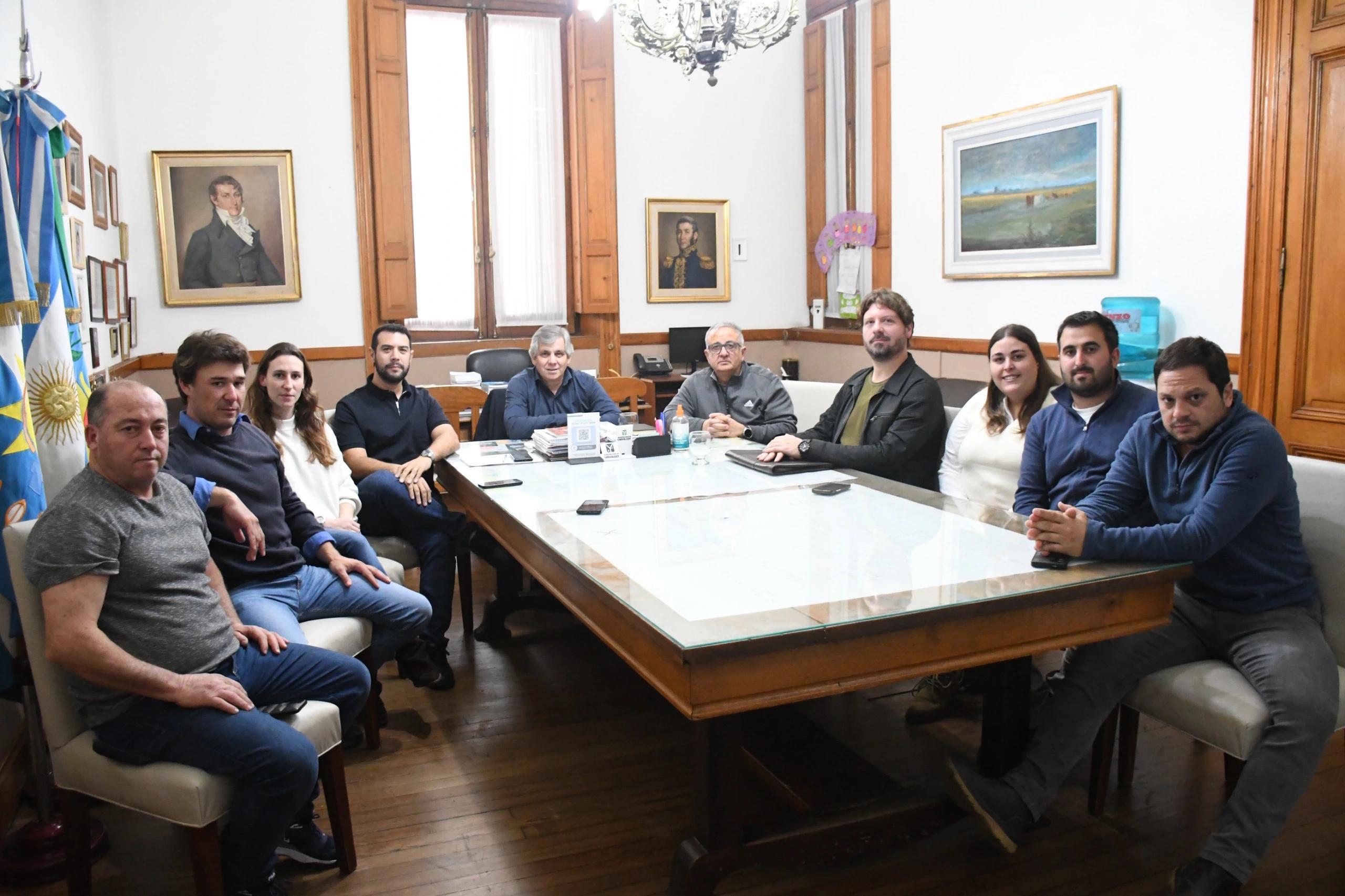 Reunión entre las partes.