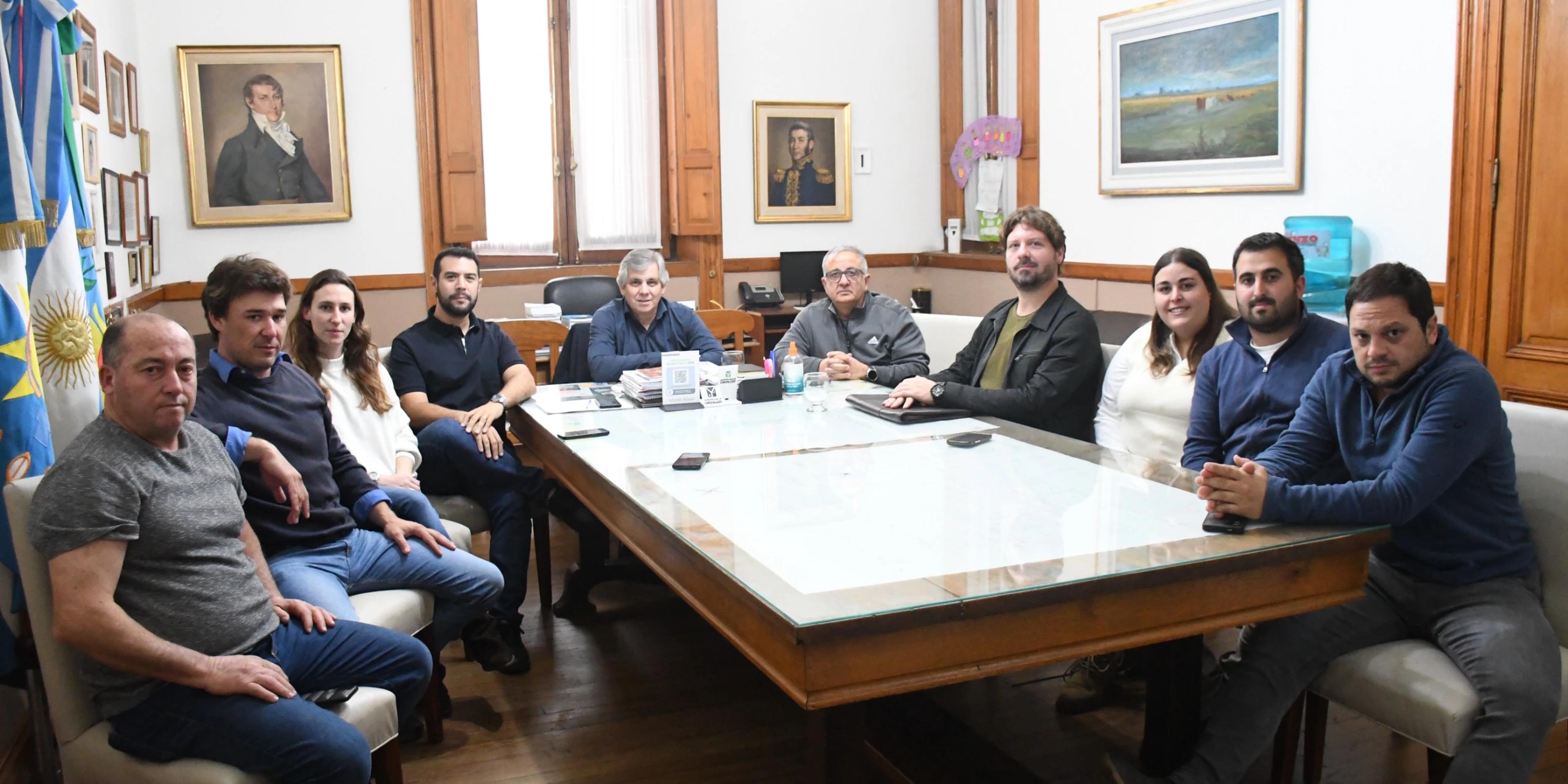 Reunión entre las partes.