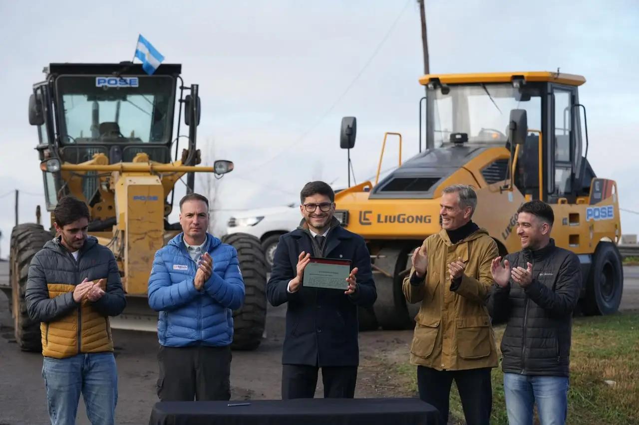 Avanzan las obras en la Provincia.