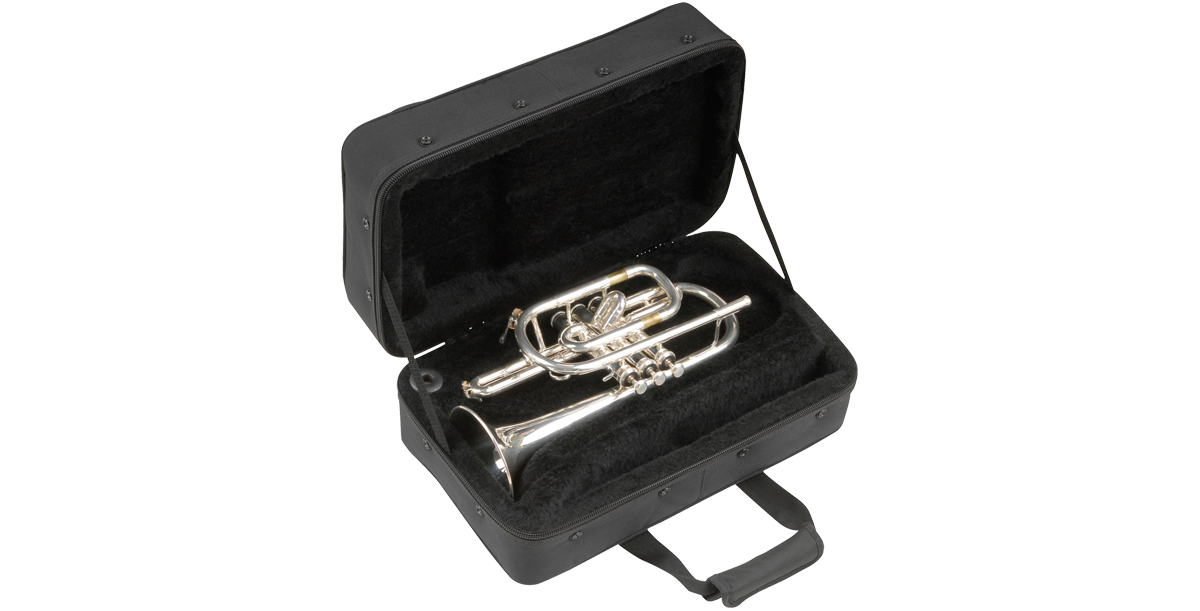 管楽器・吹奏楽器 SKB-330 Trumpet Case SKB SKB-330 Hardshell Trumpet Case | Guitar Center