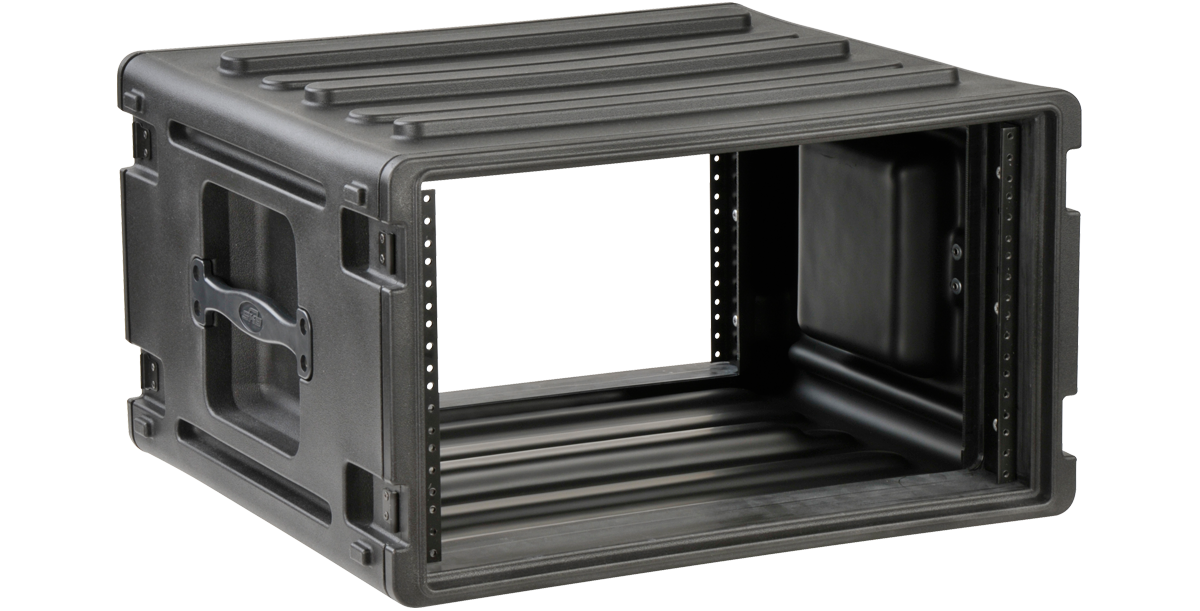 PHONIC XP1000 パワーアンプ SKB 6Uラックケース付き PHONIC XP1000 パワーアンプ SKB まける 6Uラックケース付き