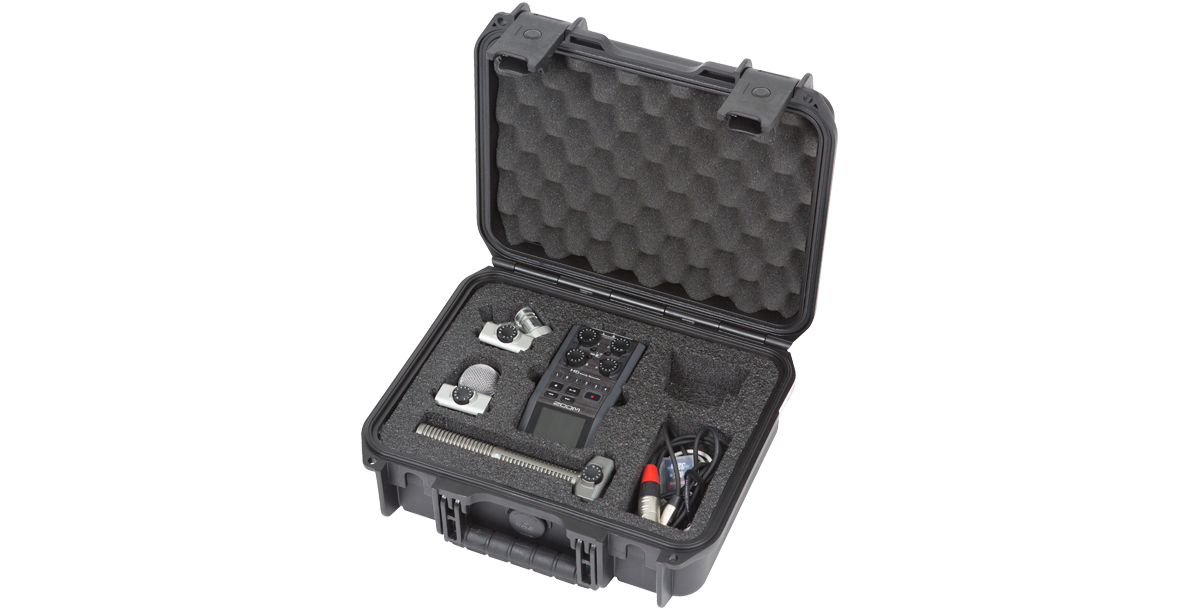 iSeries 1209-4 Case for Zoom H6 Broadcast Recorder Kit