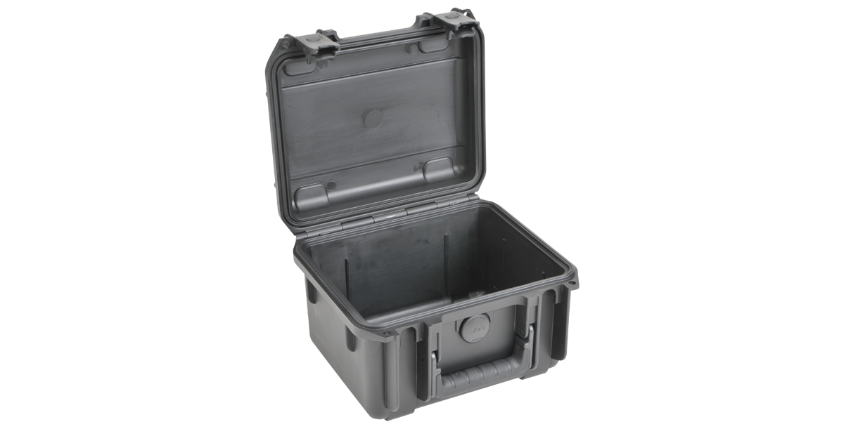 SKB 3I-0907-4-DT Small Mil-Std Waterproof Case 4 Deep with Think Tank  Designed Dividers (Black)