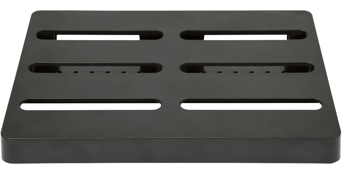 SKB 1SKB-PB1712 Injection Molded Pedalboard - Non-Powered, Holds Up To 8 Guitar Pedals, With Under-Mount Tray & 3M Dual-Lock