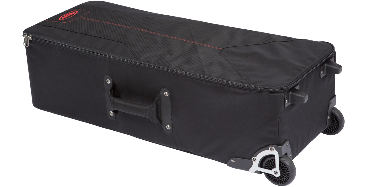 Soft-Sided Mid-Size Drum Hardware Case w/Wheels