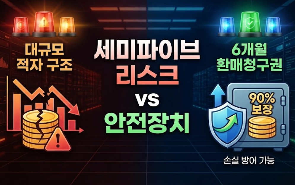 세미파이브 적자 기업인데 청약해도 될까? 환매청구권과 투자 리스크 분석