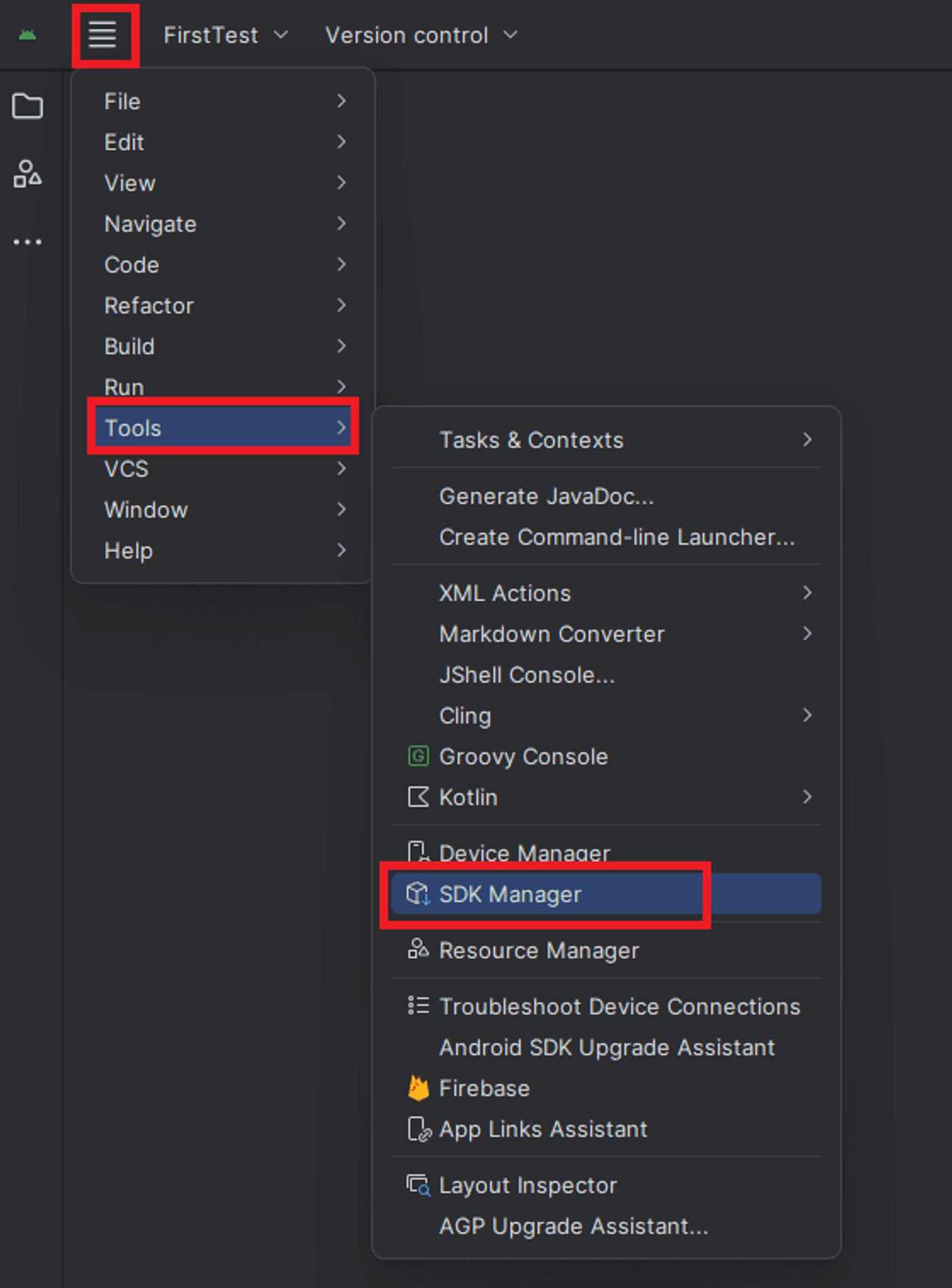 setting-sdk-manager
