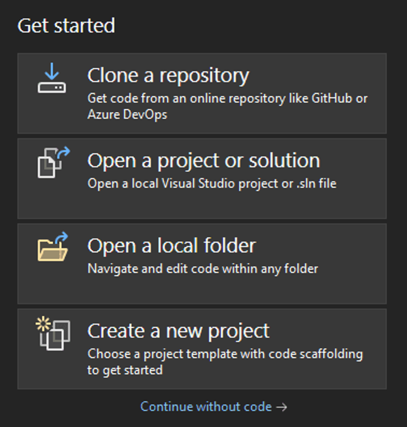 create-new-project