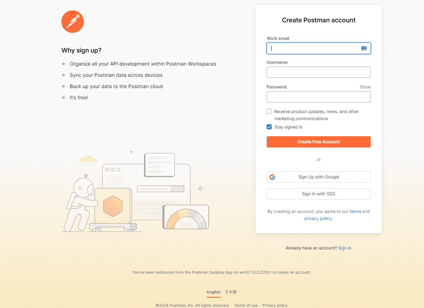sign-up