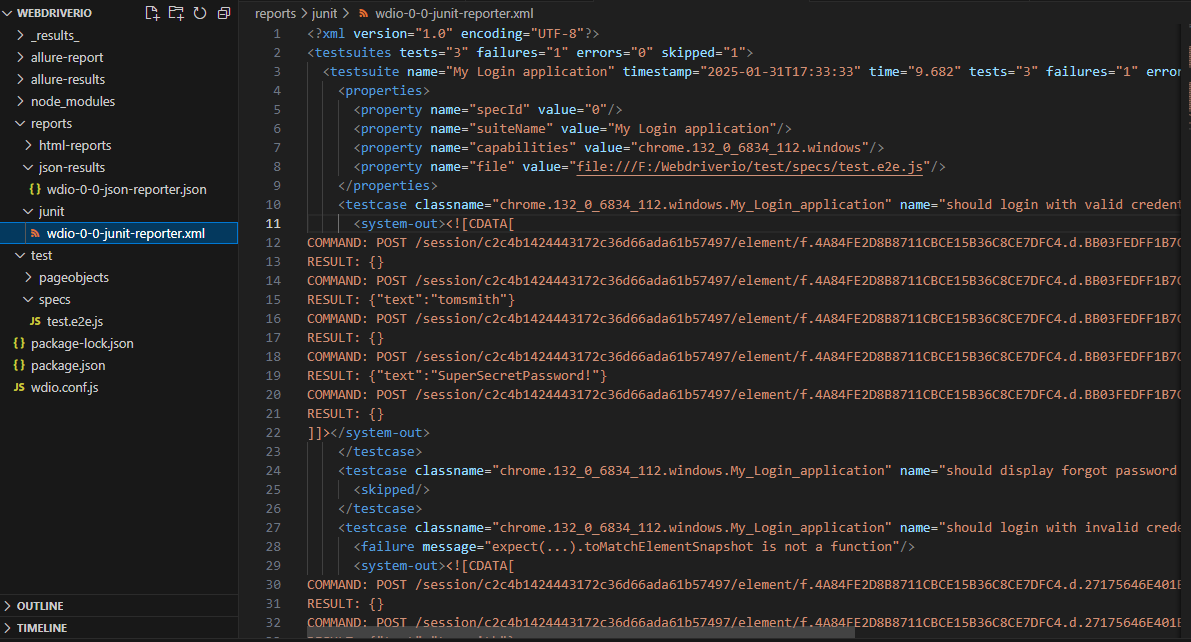 junit-report-result