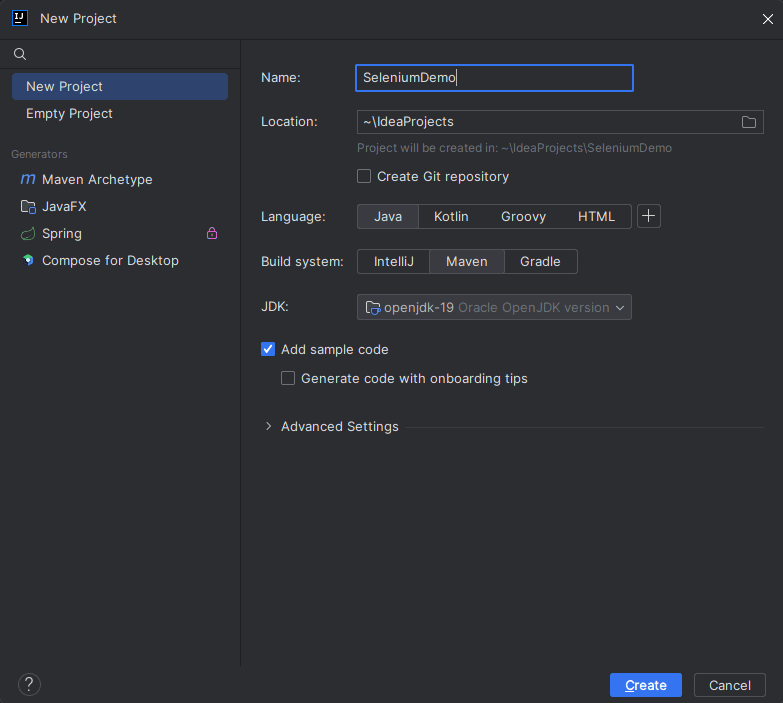 project-setting