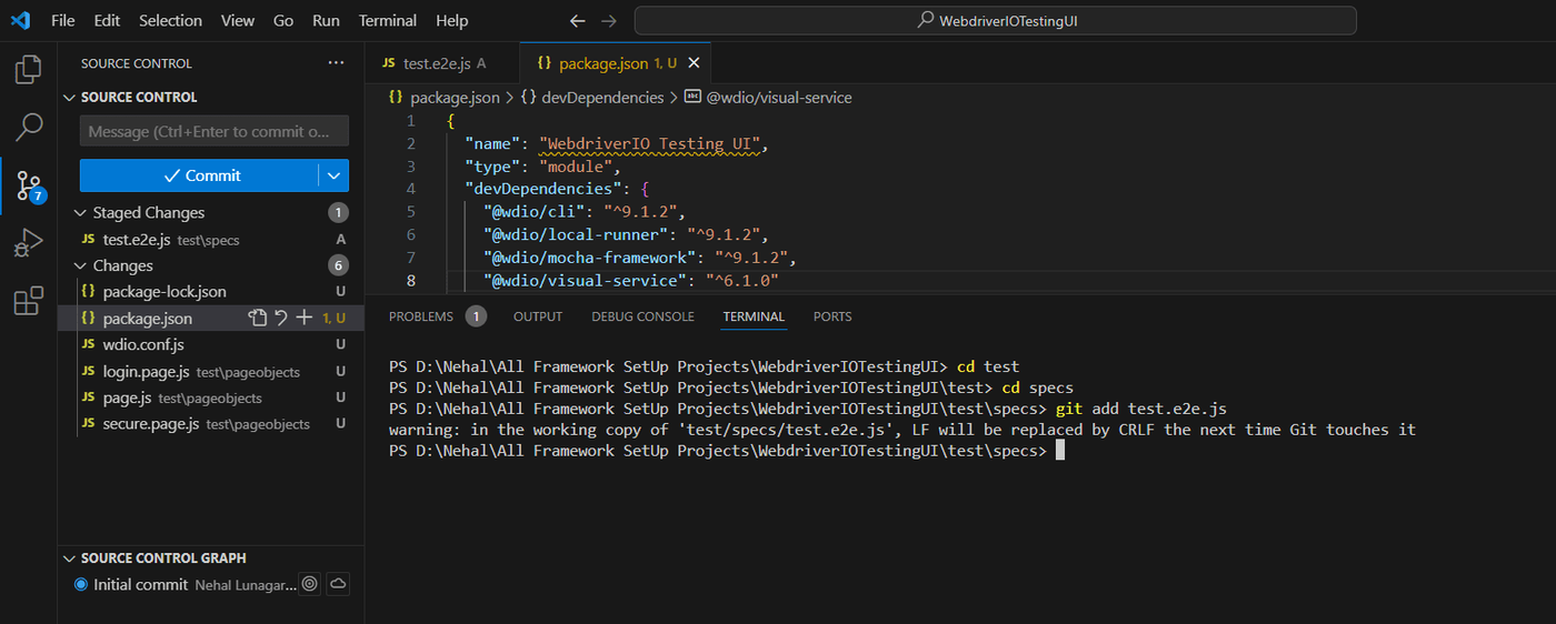 git-add-specific-file