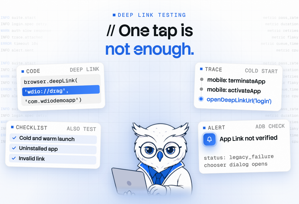 How We Tested Deep Links and App Links with Appium: Real Mobile Scenarios and Failures