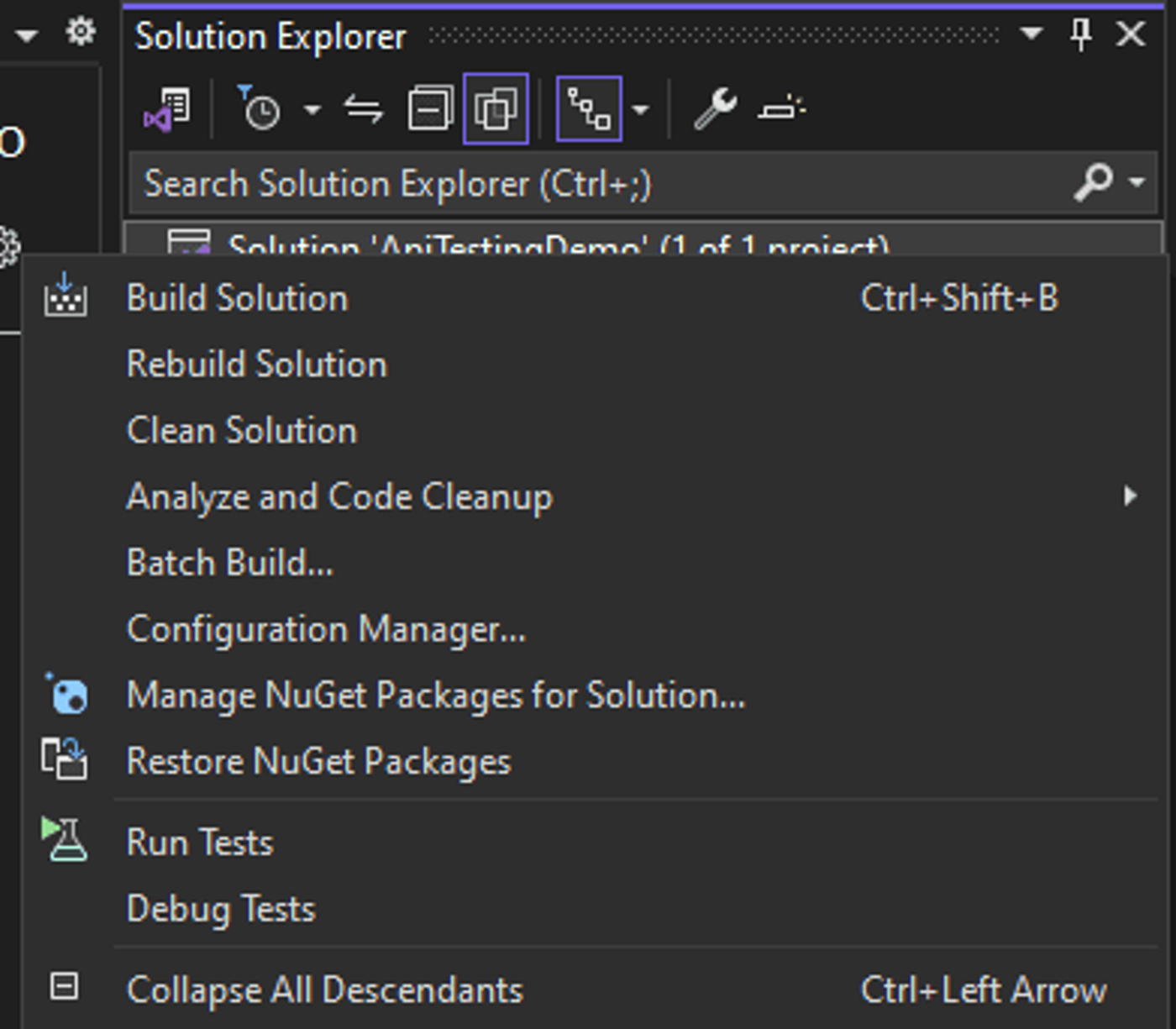 clean-and-build-solution