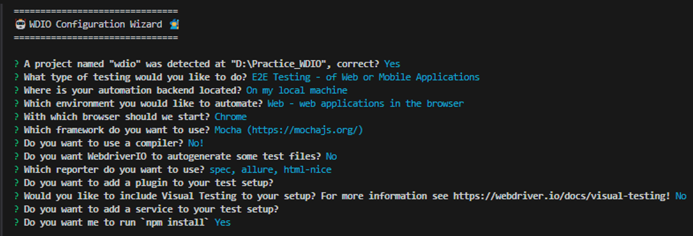 project-configuration-steps