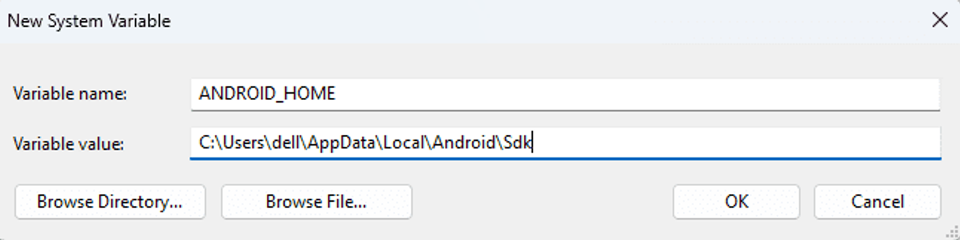 Android-home-path