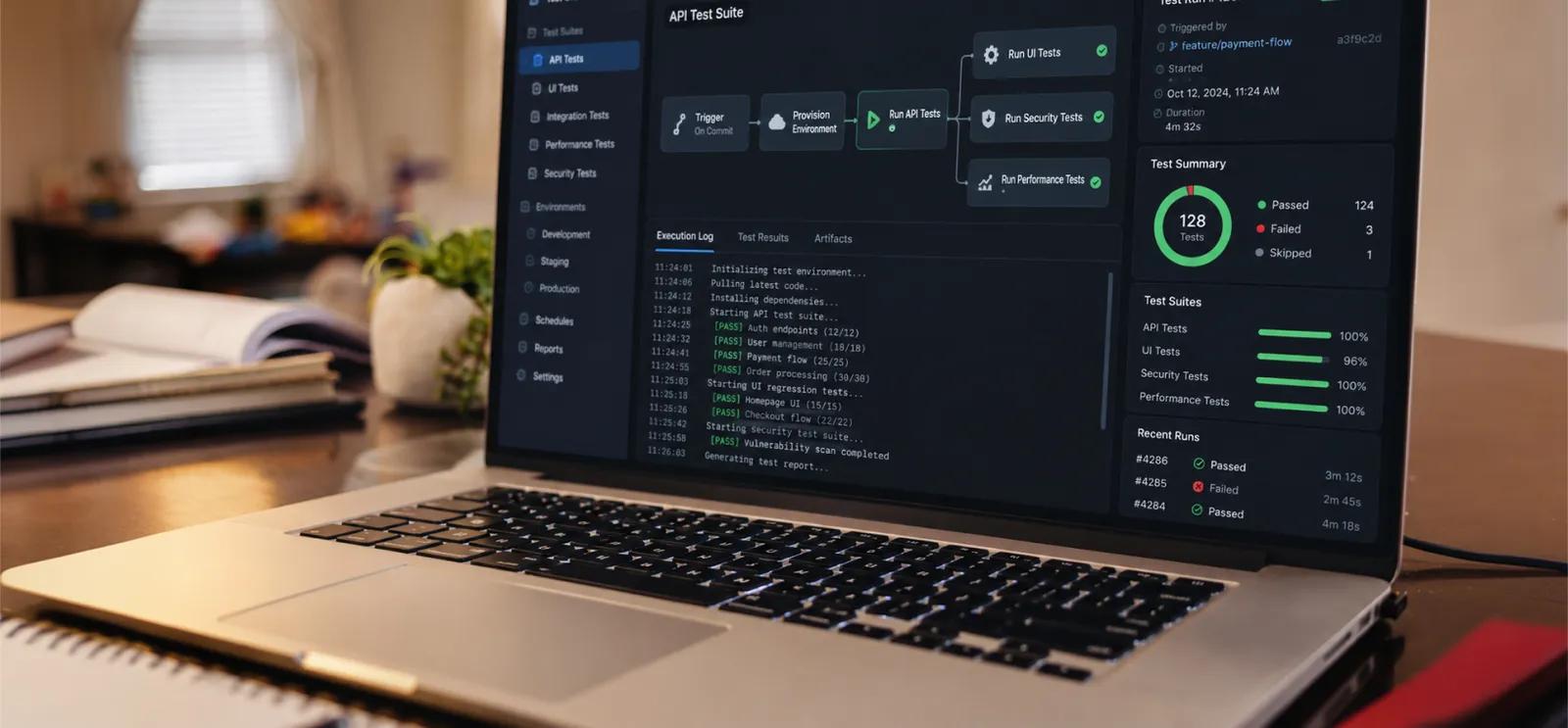 Autonomous Test Orchestration