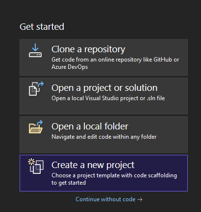 create-new-project