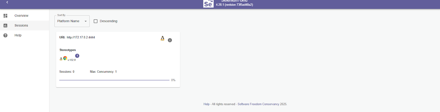 selenium-grid-ui