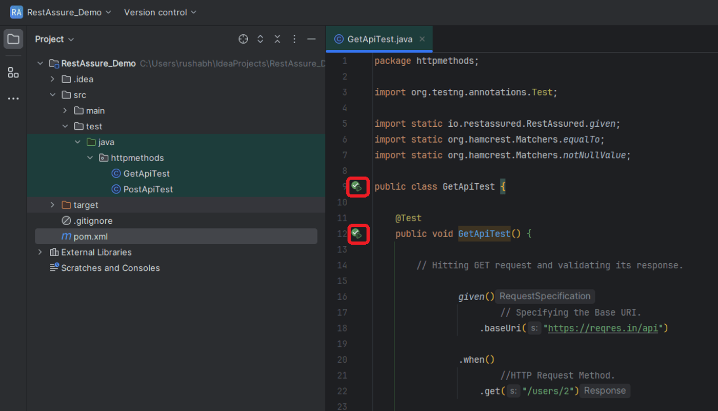 run-the-testcase