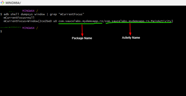 package-and-activity