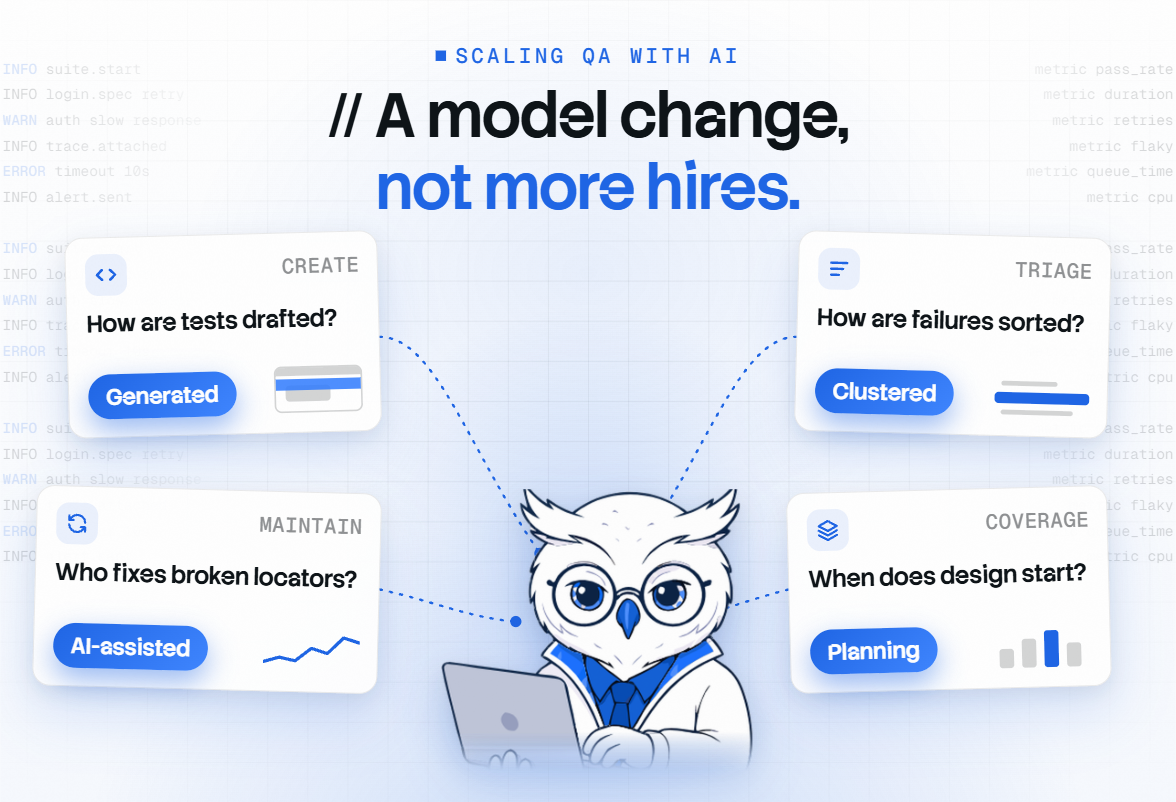 Scaling QA Without Scaling Teams Using AI