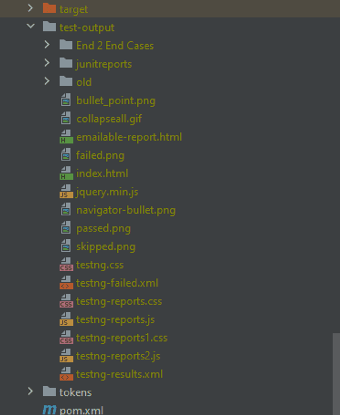 folder hierarchy