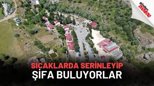 Sıcaklarda Serinleyip Şifa Buluyorlar
