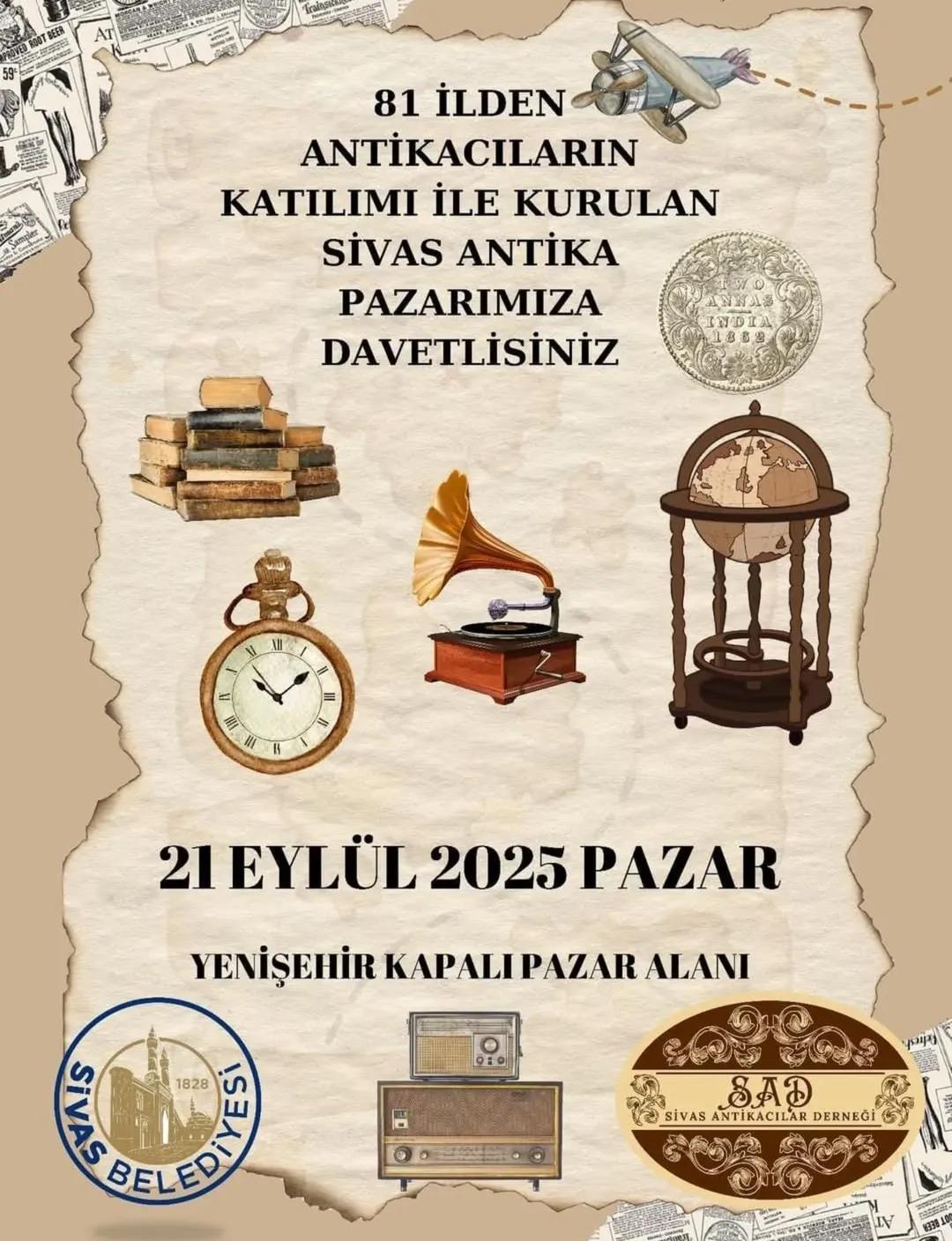 Sivas Antikacılar Pazarında Tarihi Bir Buluşma