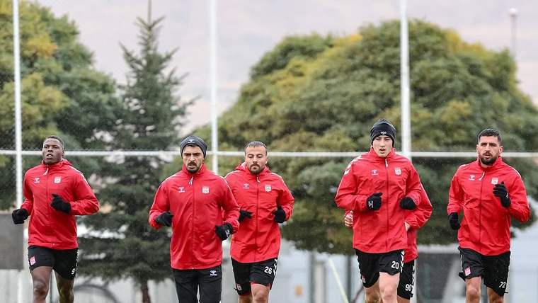 Sivasspor, Keçiörengücü Maçı Hazırlıklarına Hız Kesmeden Devam Ediyor