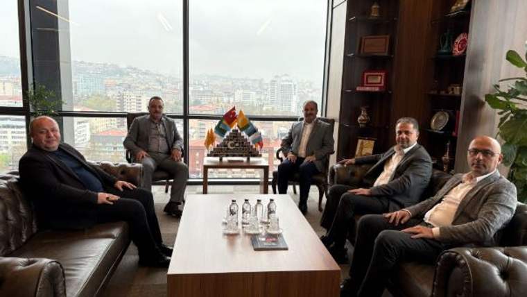 TİMBİR ve BHA yönetiminden Sağlık-Sen ziyareti - Birlik Haber Ajansı