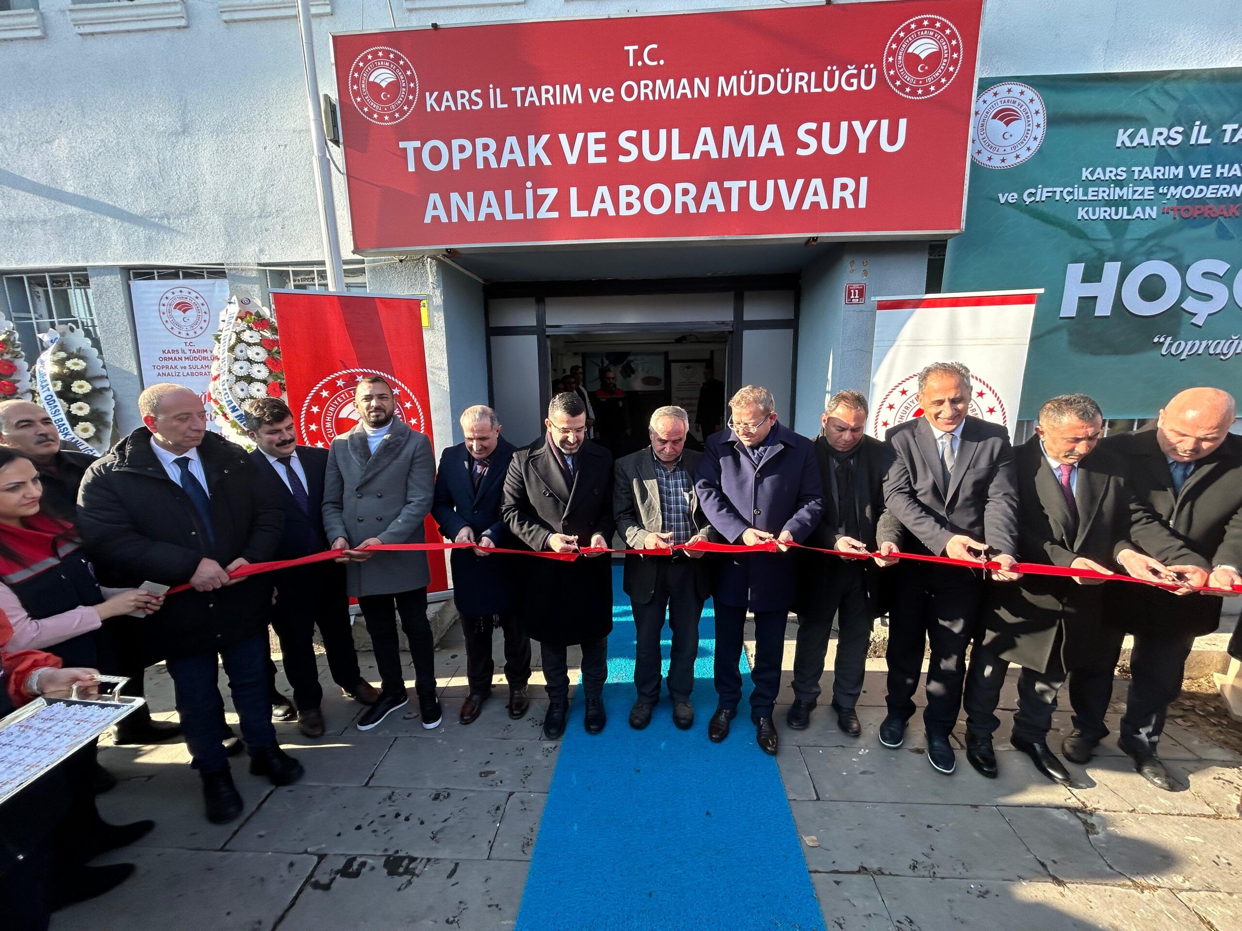Kars'ta Toprak ve Sulama Suyu Analiz Laboratuvarı açılışı gerçekleştirildi - Birlik Haber Ajansı