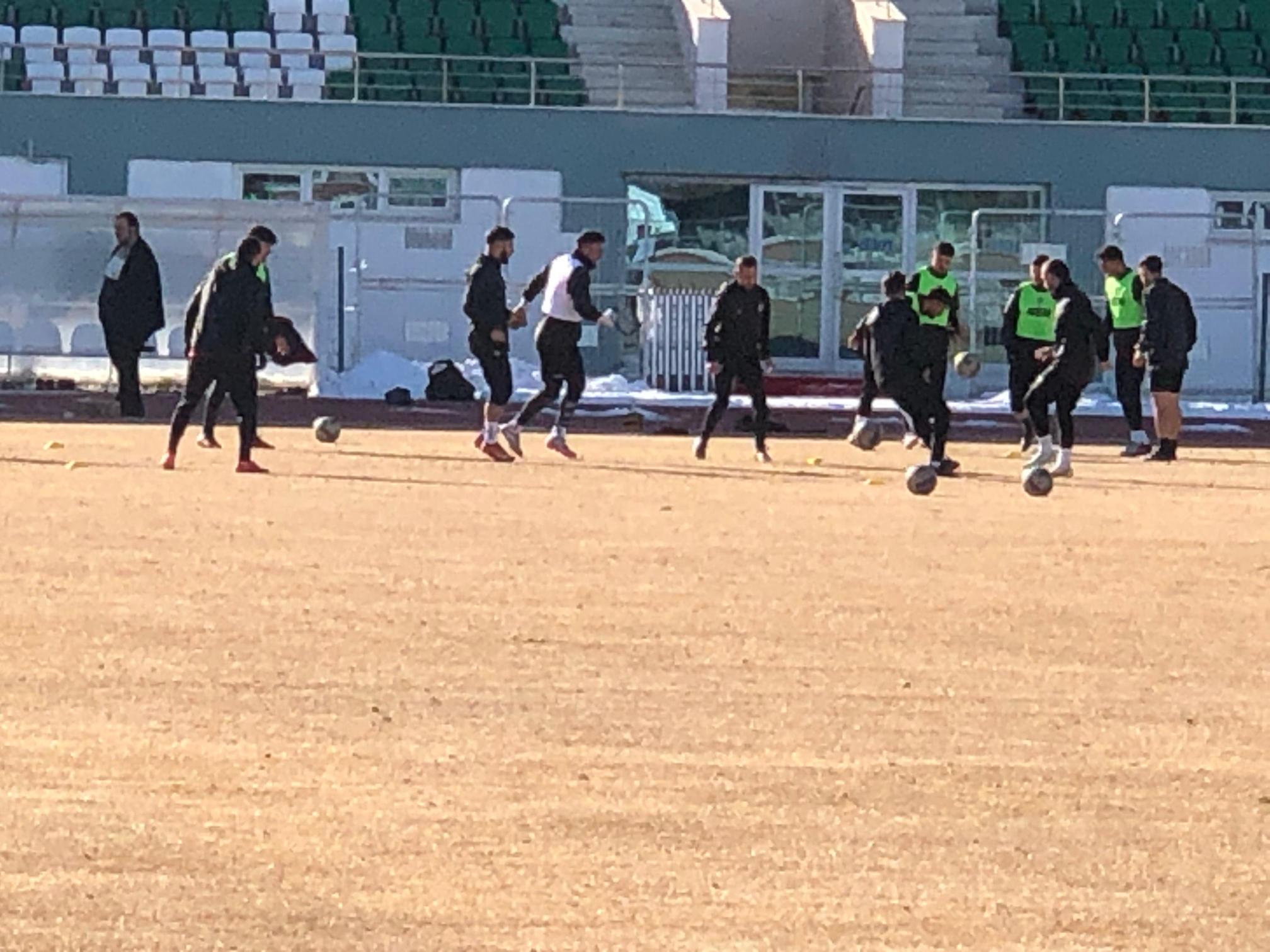 Kars 36 Spor, Ünye 1957 Spor maçı hazırlıklarını tamamladı - Birlik Haber Ajansı