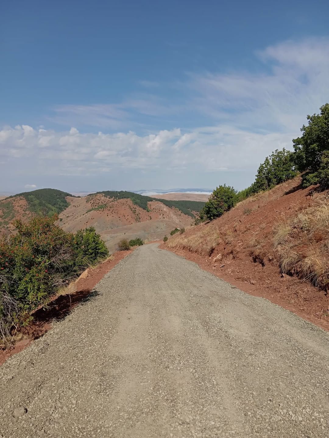 Sivas İl Özel İdaresi İmranlı'da Yol Yapım Çalışmalarına Devam Ediyor