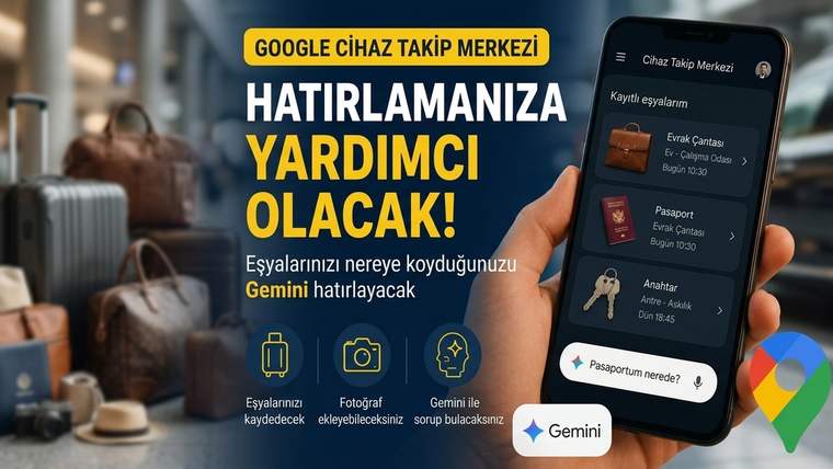 Telefonunuz Artık Eşyalarınızı Nereye Koyduğunuzu Hatırlayacak