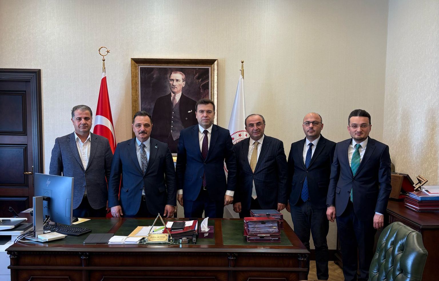 TİMBİR’den İçişleri Bakanlığı Personel Genel Müdürü Akmeşe'ye ziyaret - Birlik Haber Ajansı