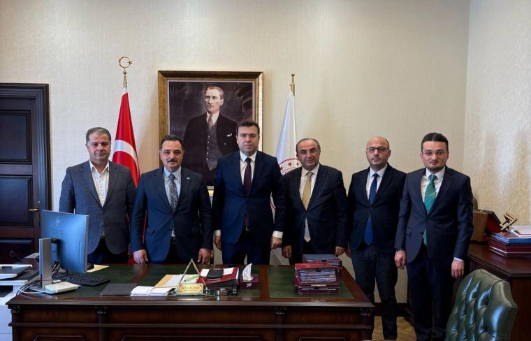 TİMBİR’den İçişleri Bakanlığı Personel Genel Müdürü Akmeşe'ye ziyaret - Birlik Haber Ajansı