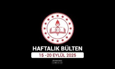 Sivas'ta Eğitimde Yeni Dönem Başlıyor: 15-20 Eylül Arası Gelişmeler