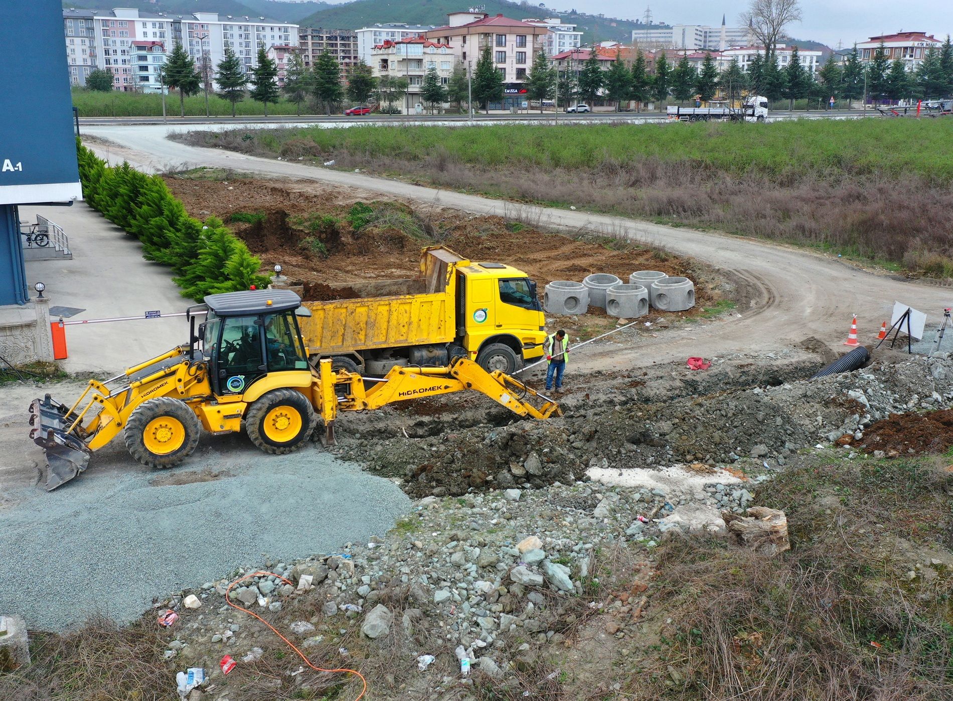 Ordu Büyükşehir’den Gülyalı’ya sağlam altyapı - Birlik Haber Ajansı