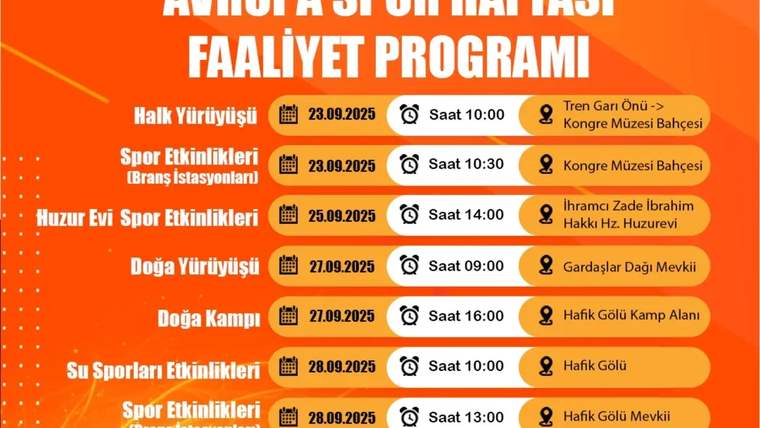 Sivas Gençlik ve Spor İl Müdürlüğü'nden Halkı Kapsayan Etkinlik Çağrısı