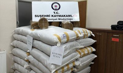 Sivas'ta Tarihi Kaçak Tütün Operasyonu: 900 Kilogram Ele Geçirildi