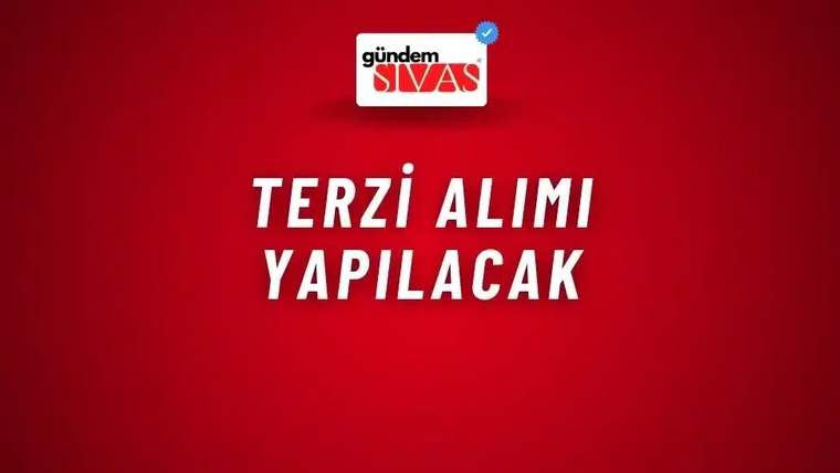 Terzi Alımı Yapılacak