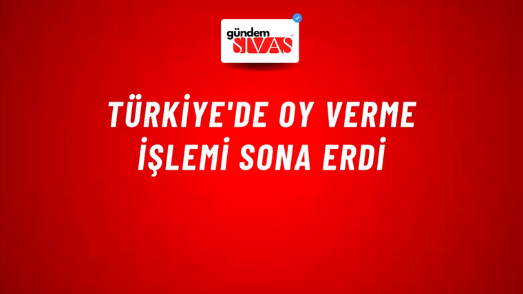 Türkiye'de Oy Verme İşlemi Sona Erdi