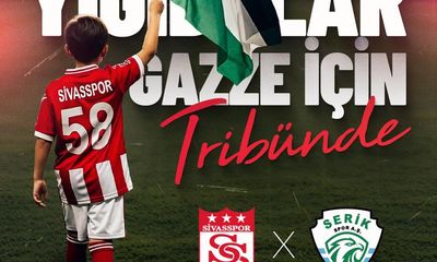 Sivasspor'dan Gazze'ye Anlamlı Dayanışma: Serik Spor Maçının Geliri Bağışlanacak