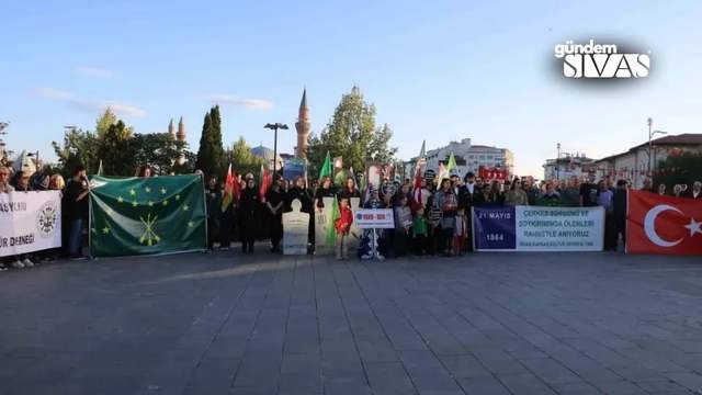 Sivas'ta Çerkezler, 160 Yıllık Yası Andı