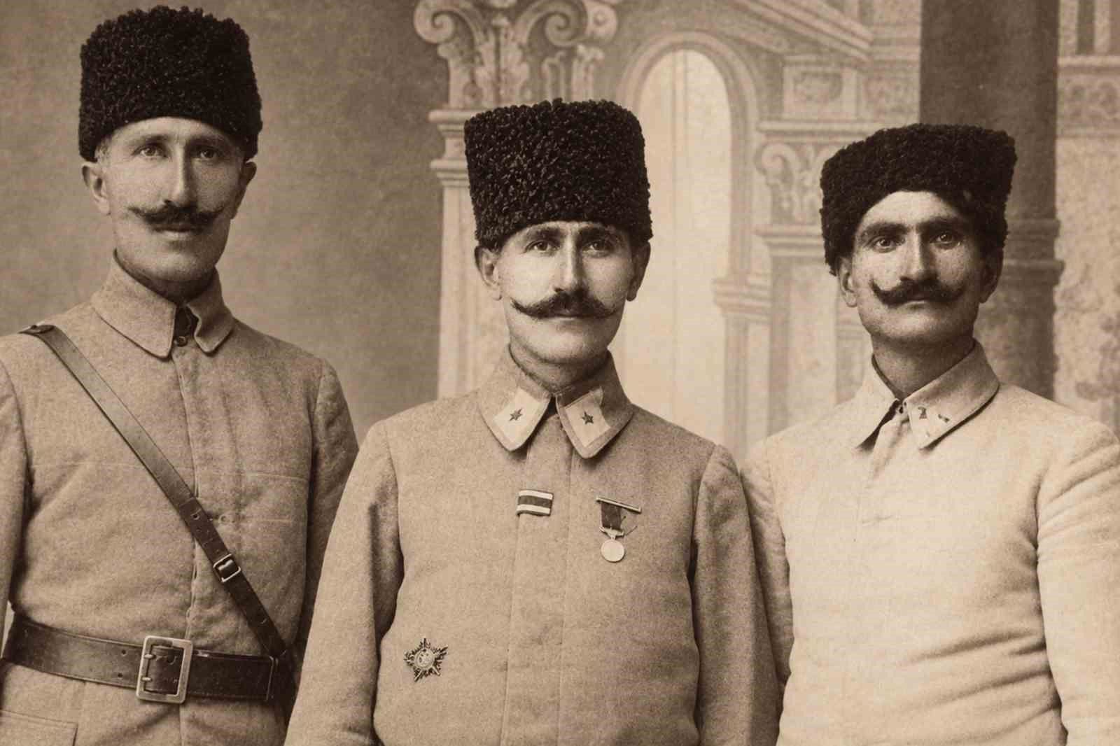 110 yıllık haberleşme vesikası Sivaslı yüzbaşının torununa ulaştı