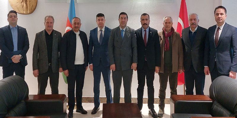 KATSO heyetinden Azerbaycan Kars Başkonsolosu Zamin Aliyev'e ziyaret - Birlik Haber Ajansı