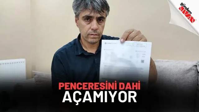 Mahalleli, Penceresini Dahi Açamıyor