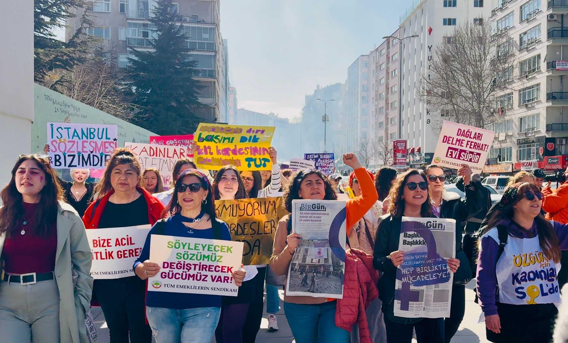 8 Mart’ta Ankara sokaklarında kadın sesi! - Birlik Haber Ajansı